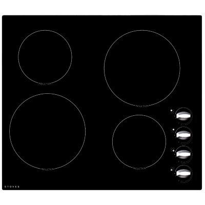 Stoves SEH600iR 60cm Electric Rotary Control Induction Hob in Black Stoves SEH600iR 60cm Electric Rotary Control Induction Hob in Black